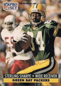 Sterling Sharpe Green Bay Packers 1991 Pro set NFL #161